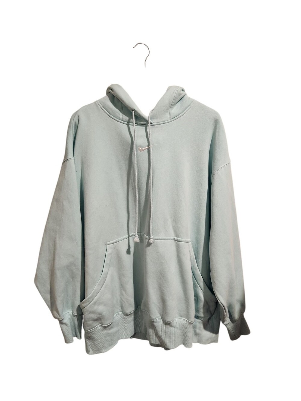 Nike Sportswear Phoenix Fleece Oversized Hoodie Plus Size 1X Mint Green Pullover - Picture 2 of 5